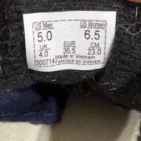 Vans Old Skool Womens Size 6.5 Men 5 Triple Black Athletic Skateboard Sneakers - Picture 11 of 16